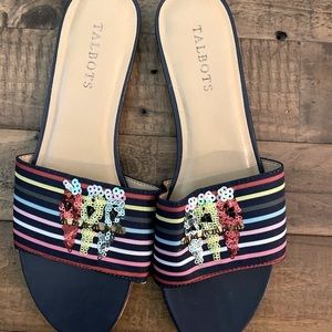 Talbots Keri Multicolored Slides